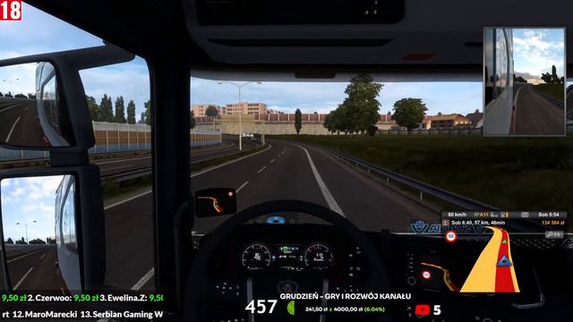 Pogaduchy z widzami - Ostatnia prosta w zabawie o kubki SUPER TOP DONATE'OR 2022 - Event ETS 2 смотреть онлайн