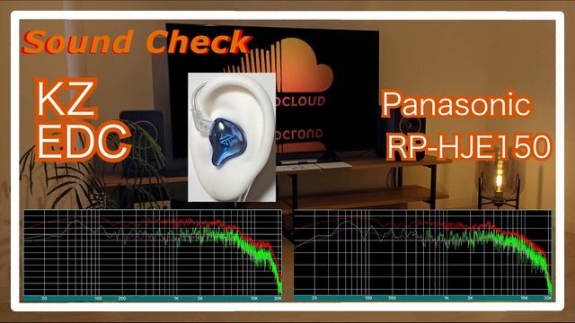 KZ EDC vs Panasonic RP-HJE150 [IEMs Chinese In-Ear headphones Sound Comparison 中華イヤホン音比較] смотреть онлайн