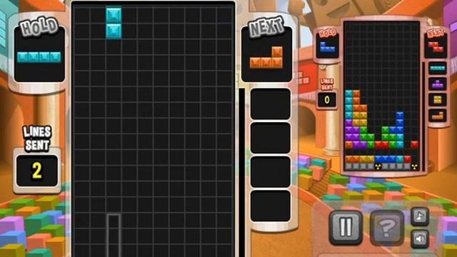 Tetris Battle Drop RANK 800 смотреть онлайн