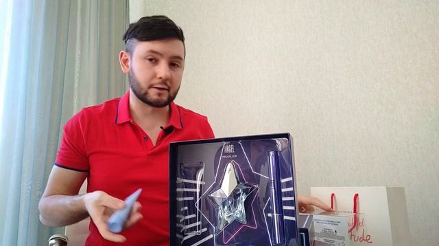 Распаковка и обзор набора ANGEL MUGLER и мыло 4711 смотреть онлайн