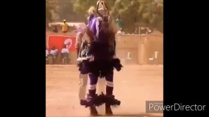 Негр танцует лезгинку