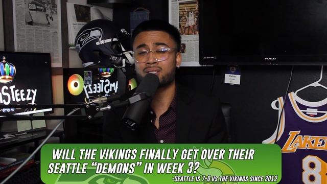 Seahawks vs Vikings NFL Week 3 Game Preview - WHO WINS? смотреть онлайн