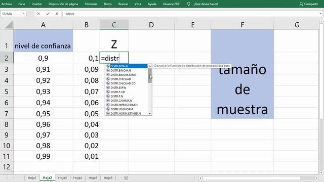 Valor de z estadistica para nivel de confianza de ... excel - valores z para tamaños de muestra смотреть онлайн
