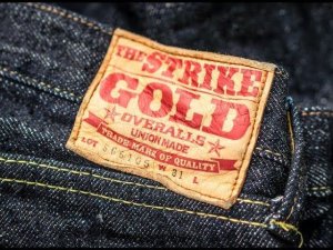 The Strike Gold 6105 16.5OZ Ultra Slubby Denim