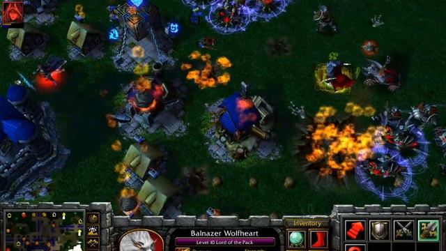Warcraft 3 Race Gameplay - Curse of Gilneas - Part 2 - HU (Ver. Insane Com) Custom Race смотреть онлайн