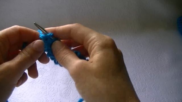 Вязание снуда узором платочная вязка.Knit garter stitch pattern LICs смотреть онлайн