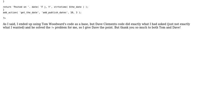 Wordpress: Add "Posted on" to post date (2 Solutions!!) смотреть онлайн