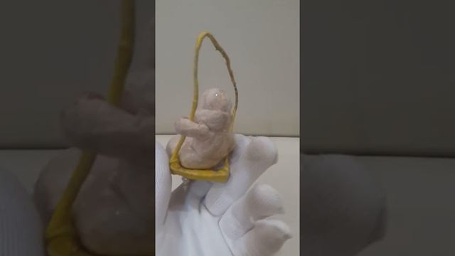 Антикварная новогодняя игрушка 30-40 годы XX столетия 