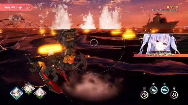 Azur Lane Crosswave - Iron Blood. смотреть онлайн