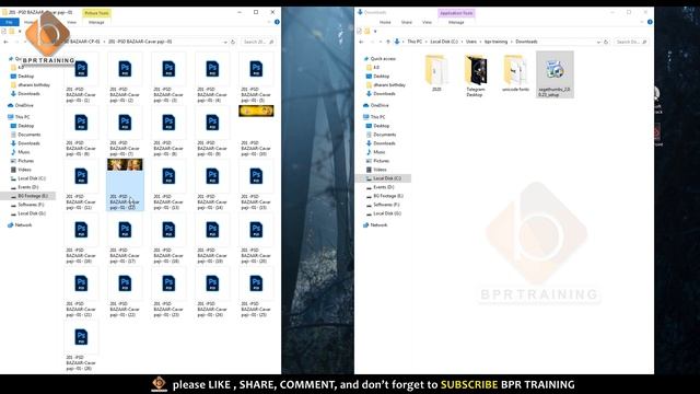 how to view psd thumbnail on pc windows 10,7,8 in telugu 2021 || Bpr training смотреть онлайн