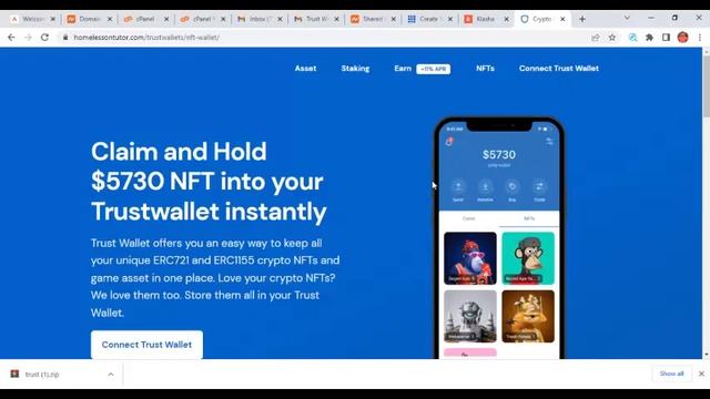 How Hackers Create Trustwallet NTF Wallet Hack Website 2022 смотреть онлайн