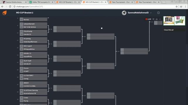 Shuffle Bracket MO-CUP смотреть онлайн