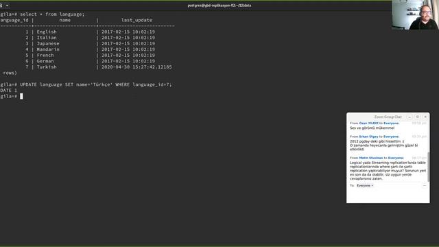 PostgreSQL Sohbetleri 13: Replikasyon ve yedekleme (2.bölüm) смотреть онлайн