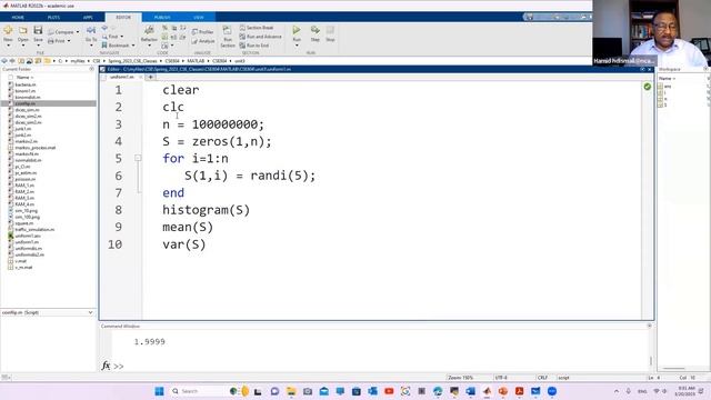 An introduction to Monte Carlo Simulation - Uniform Distribution смотреть онлайн