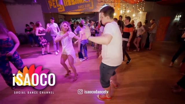 Ilya Kronberg and Tatyana Rakhmetulova Salsa Dancing in Respublica Vosmera, Saturday 28.04.2018 смотреть онлайн