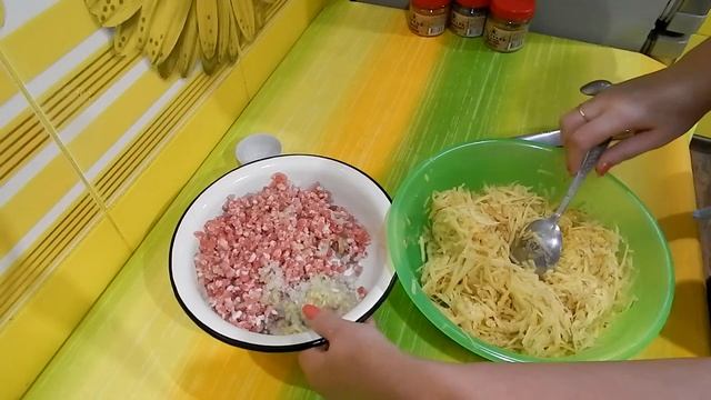 Драники с мясом, cooking with love. смотреть онлайн