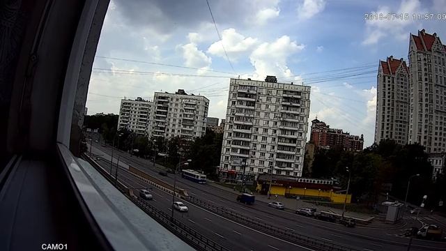 Тест цифровой камеры видеонаблюдения в пасмурный день смотреть онлайн