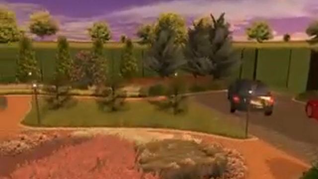 Дипломный проект ландшафтного дизайна дачного участка в программе Realtime Landscaping Architect смотреть онлайн