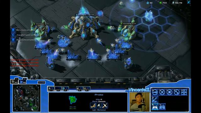Immortal Sentry Adept n PvZ | LEARNING TO LADDER Platinum Tier 1 | Starcraft 2: Legacy of the Void смотреть онлайн