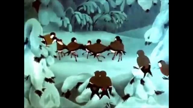 Птицы исполняют танец Хоран смотреть онлайн