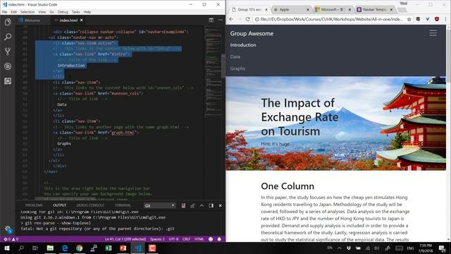 Bootstrap 3 - Navbar смотреть онлайн