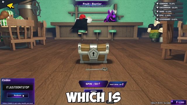 *NEW UPDATE* ALL WORKING CODES FOR FRUIT BATTLEGROUNDS! (Roblox Battle Grounds Codes) смотреть онлайн