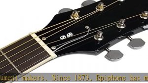 Epiphone Songmaker DR-100, Dreadnought Acoustic Guitar - Ebony
