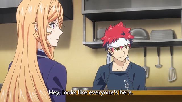 Final Scene (soma & erina) || Shokugeki no Souma Gou no Sabra смотреть онлайн