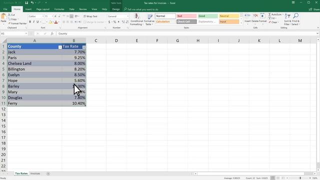 Name cells and ranges in Excel смотреть онлайн