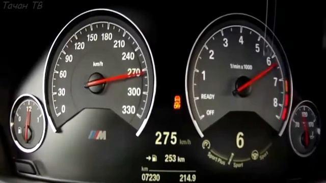 РАЗГОН И МАКСИМАЛЬНАЯ СКОРОСТЬ BMW M3 F80 / M4 F82 / M5 F10 смотреть онлайн