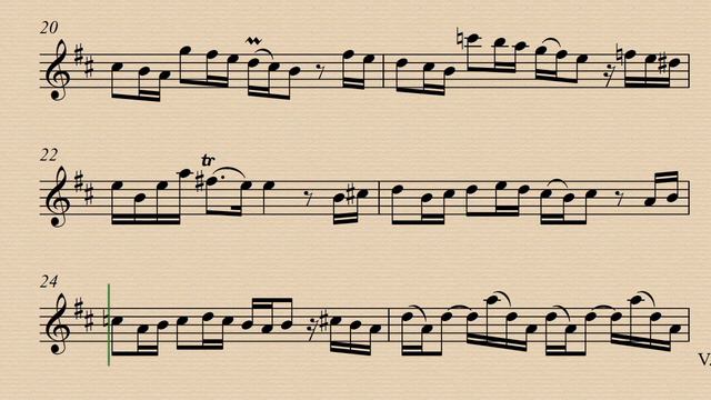 1. Andante - Concerto in D TWV 51:D1 - G. P. Telemann - Demo and Backing Track смотреть онлайн