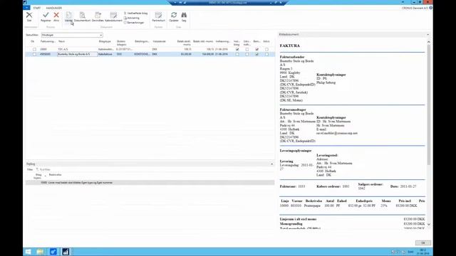 Gennemgang af Continia e-Documents смотреть онлайн