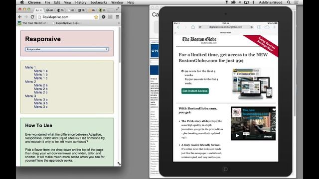 Methods for mobile (Responsive vs Adaptive Design) смотреть онлайн