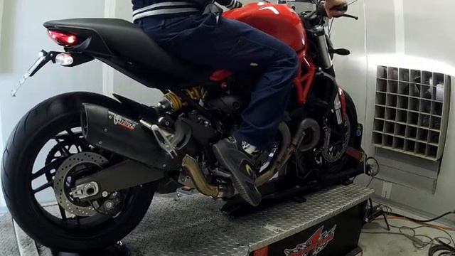 DUCATI MONSTER 821 2015 - STOCK vs MIVV SUONO смотреть онлайн