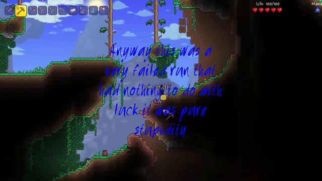 Terraria Expert Hardcore Try 5