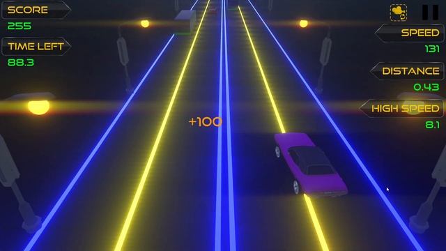 Retrowave Need for Speed Drift Gameplay (PC Game) смотреть онлайн