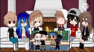 Реакция на Руню Майнкрафт но Король школы мой враг