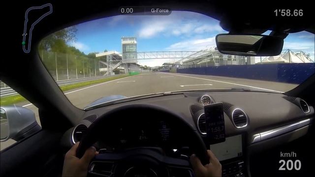 Porsche Cayman 718s best Monza 2'05"2 Pirelli TrofeoR, Bilstein PASM BY Ebimotors, ECU Stock смотреть онлайн