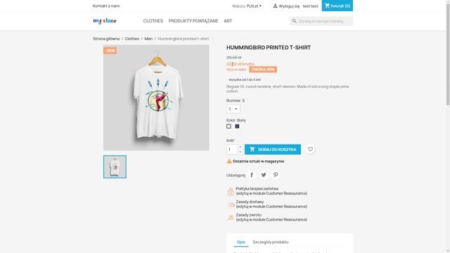 Moduł Cena Netto i Brutto na stronie produktu i listingach produktów - PrestaShop смотреть онлайн