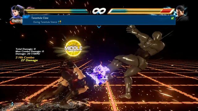 Tekken 7 Move List [ Zafina ]