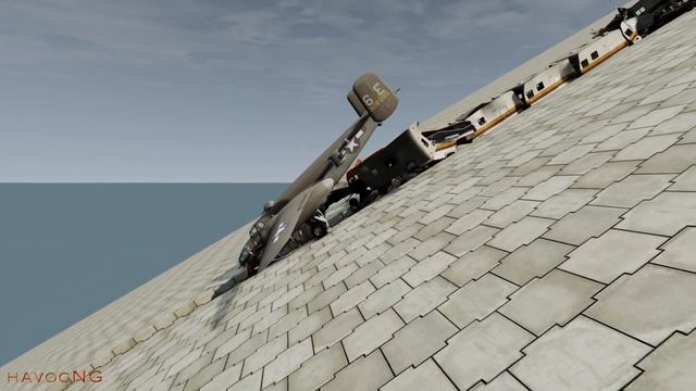 Downhill Total Disaster #2 / BeamNG / HavocNG смотреть онлайн