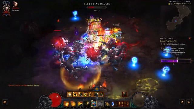Diablo 3 S25 - Inna Monk Grift 150 solo - 11:28 смотреть онлайн