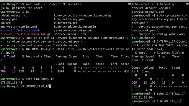 23 Setting up the Kubernetes API Server смотреть онлайн