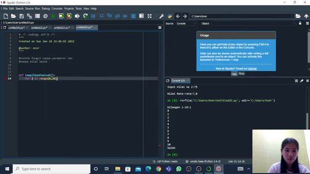 TUGAS MANDIRI LOGIKA INFORMATIKA PEMROGRAMAN PYTHON смотреть онлайн