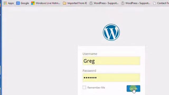 1. How To Log Into Wordpress смотреть онлайн
