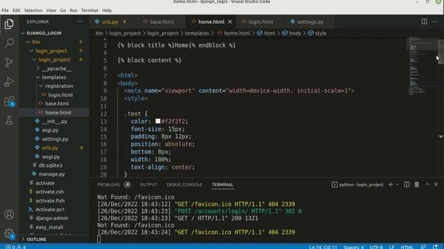 #15 Styling Login Form (Django Beginner to Intermediate Tutorials) смотреть онлайн