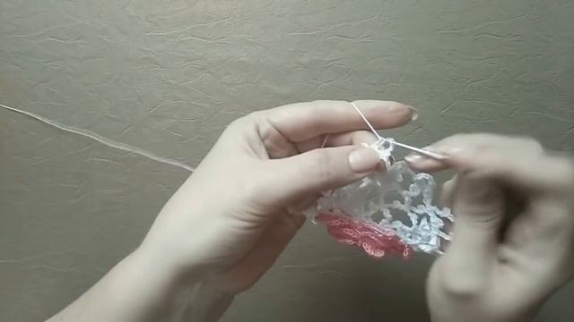 Салфетка объемная крючком/ Crochet Napkin