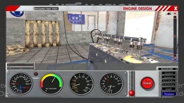 Renault F3N L740 Engine in Automation (Engine Designer Demo) смотреть онлайн