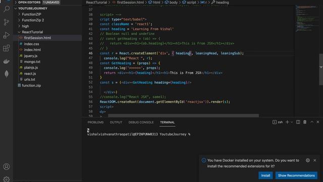 React | Functional Component | Session 4 | React Interview Question | React Fragments смотреть онлайн