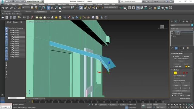 Создание Low poly здания для приложений смотреть онлайн